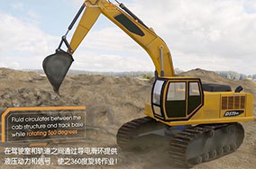 挖掘機(jī)用導(dǎo)電滑環(huán)