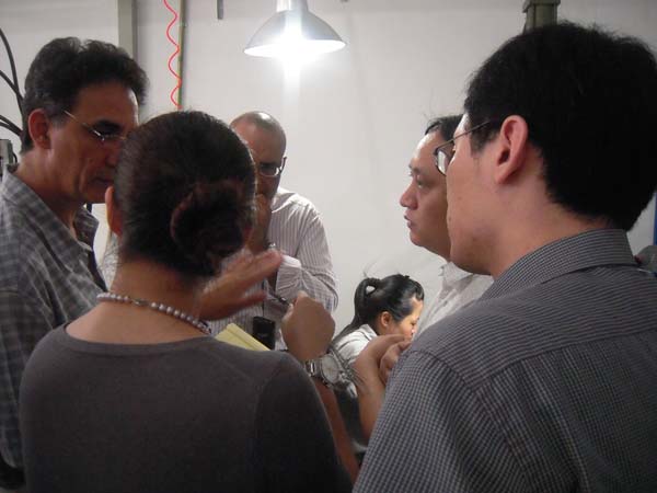 國(guó)外客戶蒞臨我司考察、訂貨